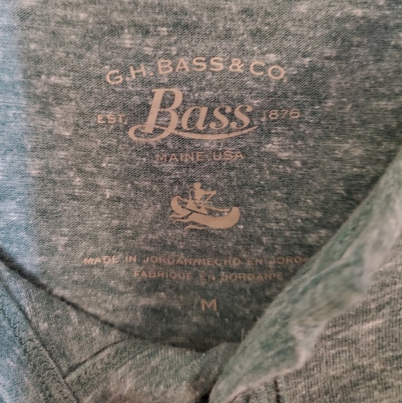 Bass Short Sleeve Henley M - Picture 3 of 3